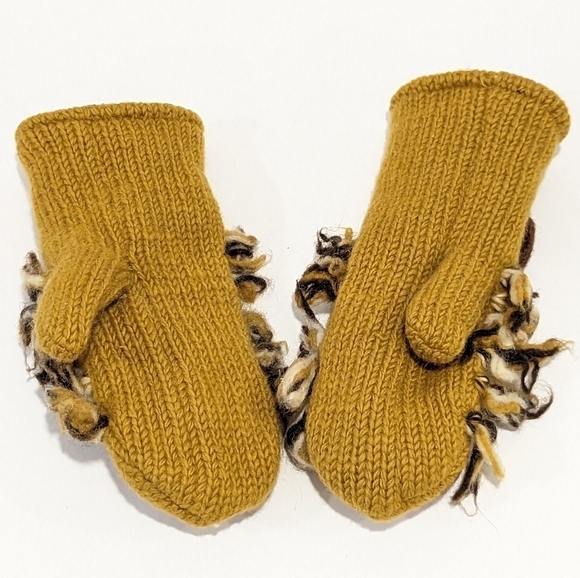ALMA lion wool mittens - Picture 5 of 9